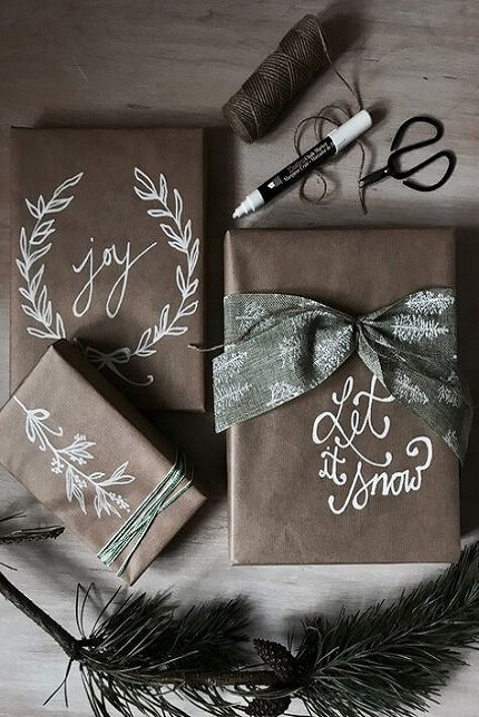 Historian Wade Fore type 7 idei creative pentru împachetarea cadourilor de Crăciun | Ana-Maria  Popescu